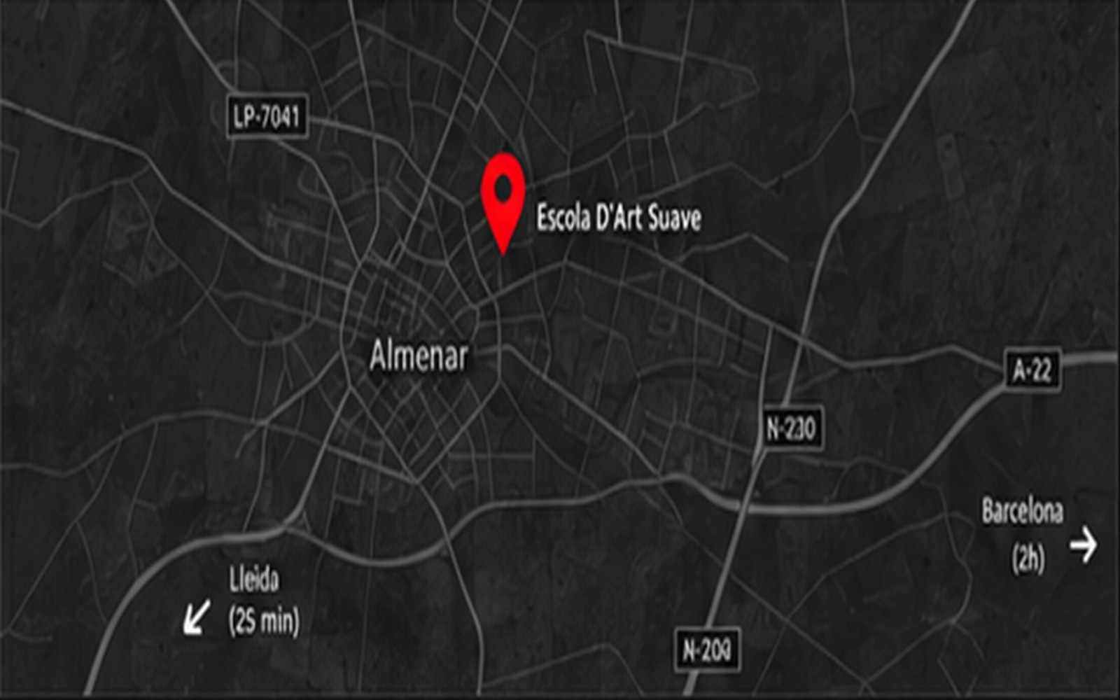 Mapa de Almenar